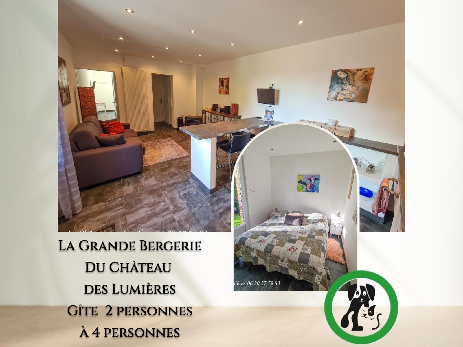 Chateau Des Lumieres Gite Et Gite Insolite Saint-Blimont Luaran gambar