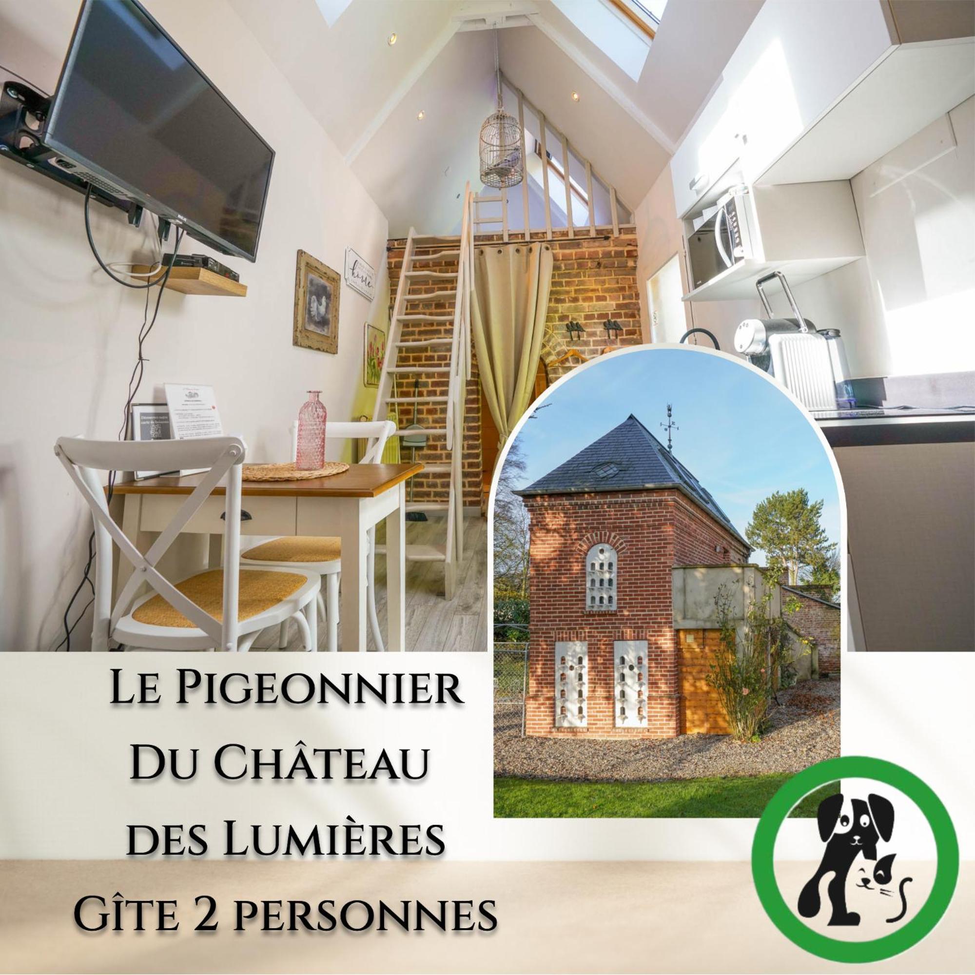 Chateau Des Lumieres Gite Et Gite Insolite Saint-Blimont Luaran gambar